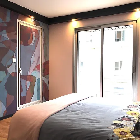 Le Sornin - Garage - Clim - Hypercentre - Terrasse 아파트 비시